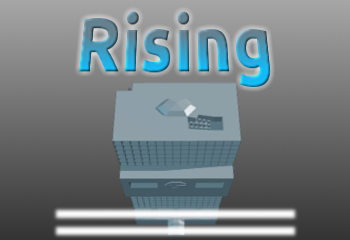 The splash screen of rising
