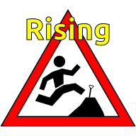 Rising Logo